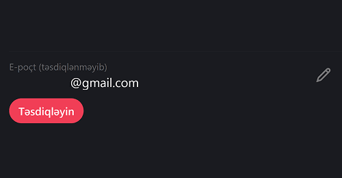 E-poçtunuzu təsdiqləyin. E-poçtunuzu təsdiqləyin.